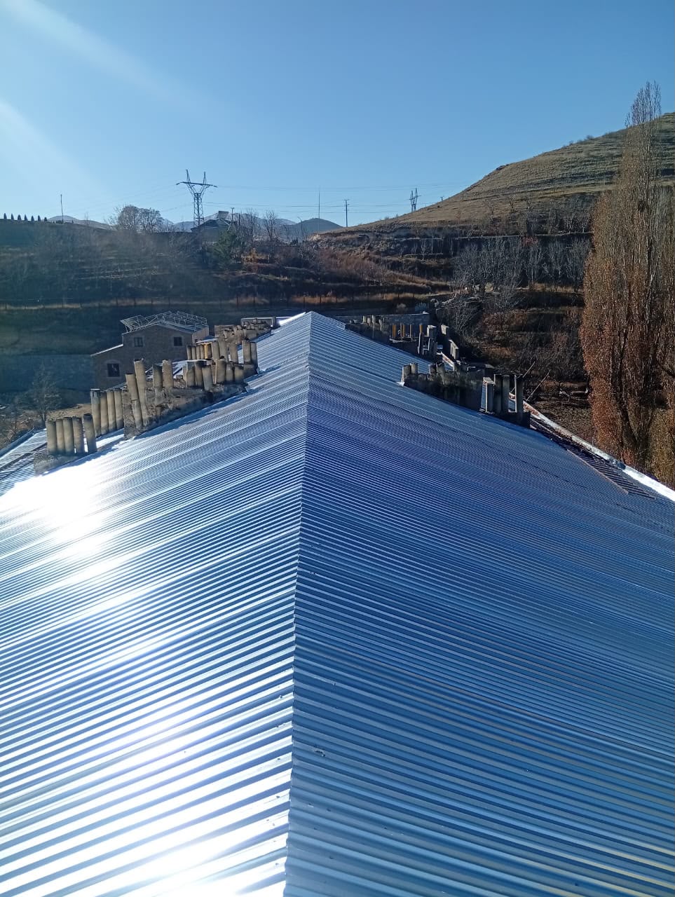 Տանիքի վերանորոգում Սիսիան 1